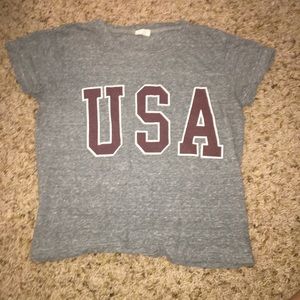 brandy melville USA crop top